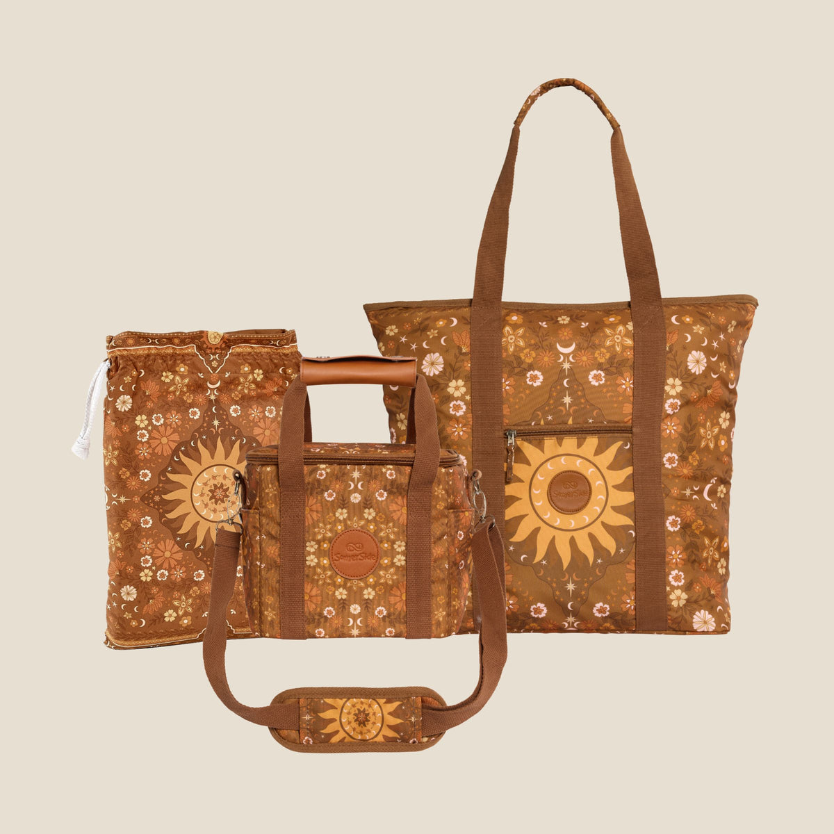 Boho Sun Brown Beach Set (X-Large)