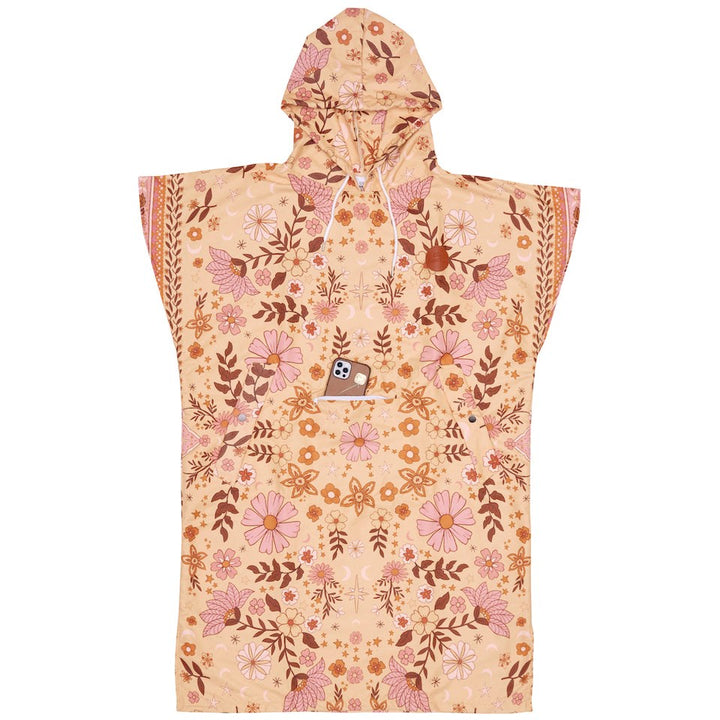 Boho Sun Beach Towel Poncho