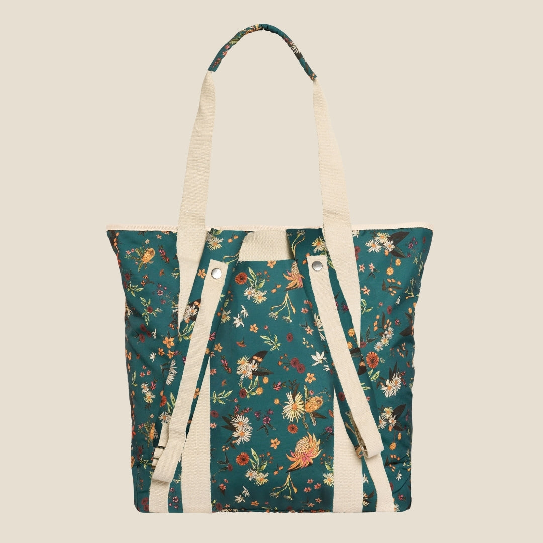 Native Botanical Beach Bag
