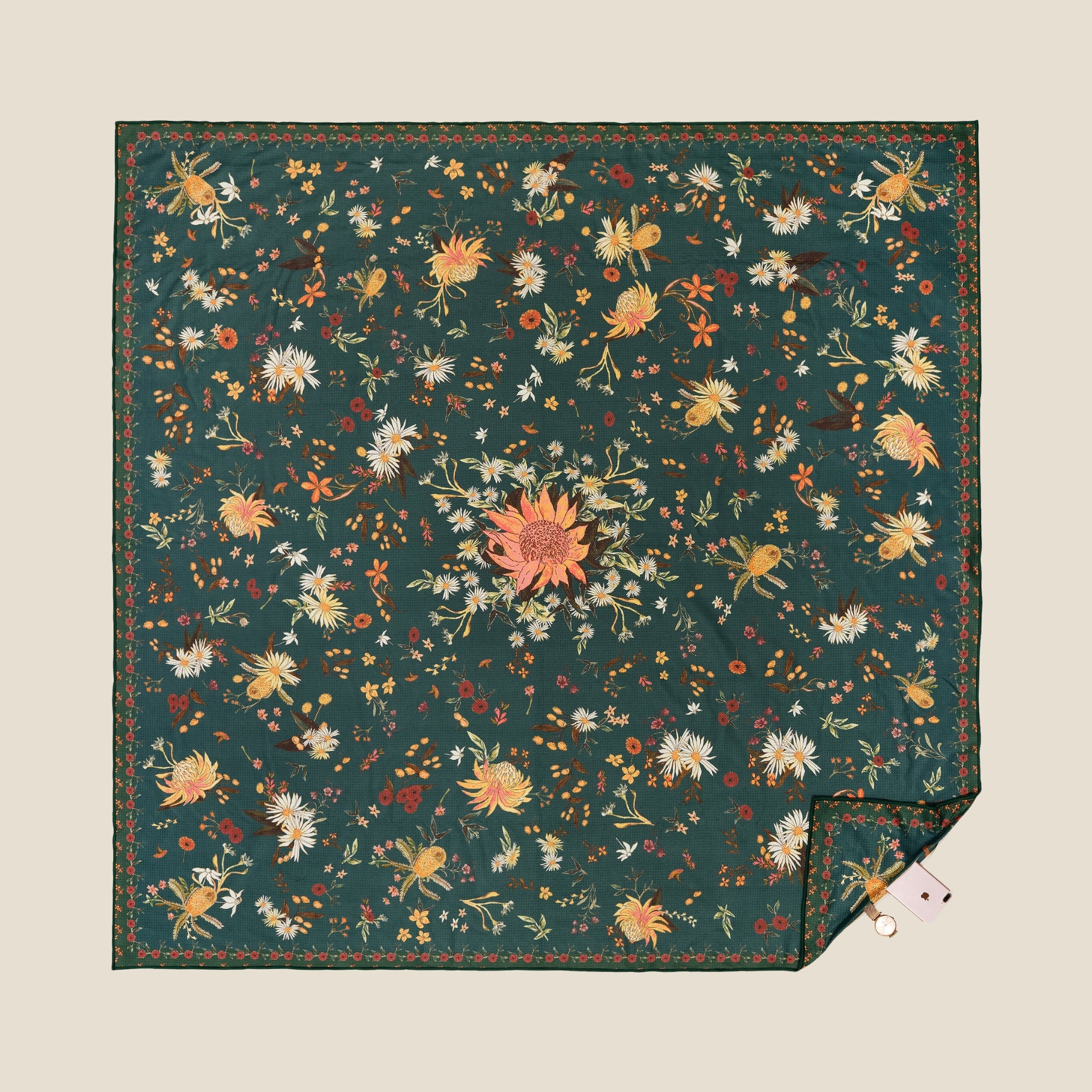XL Native Botanical - Sand Free Beach Towel