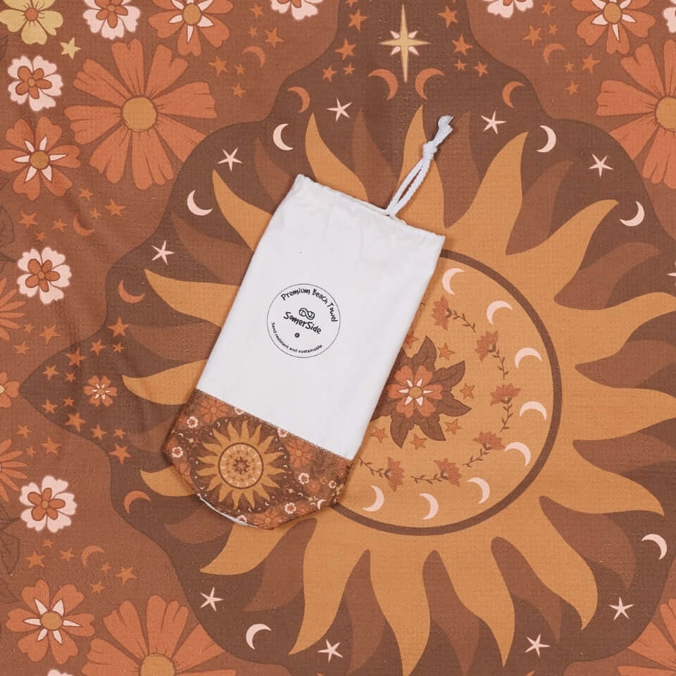Boho sand free beach towel