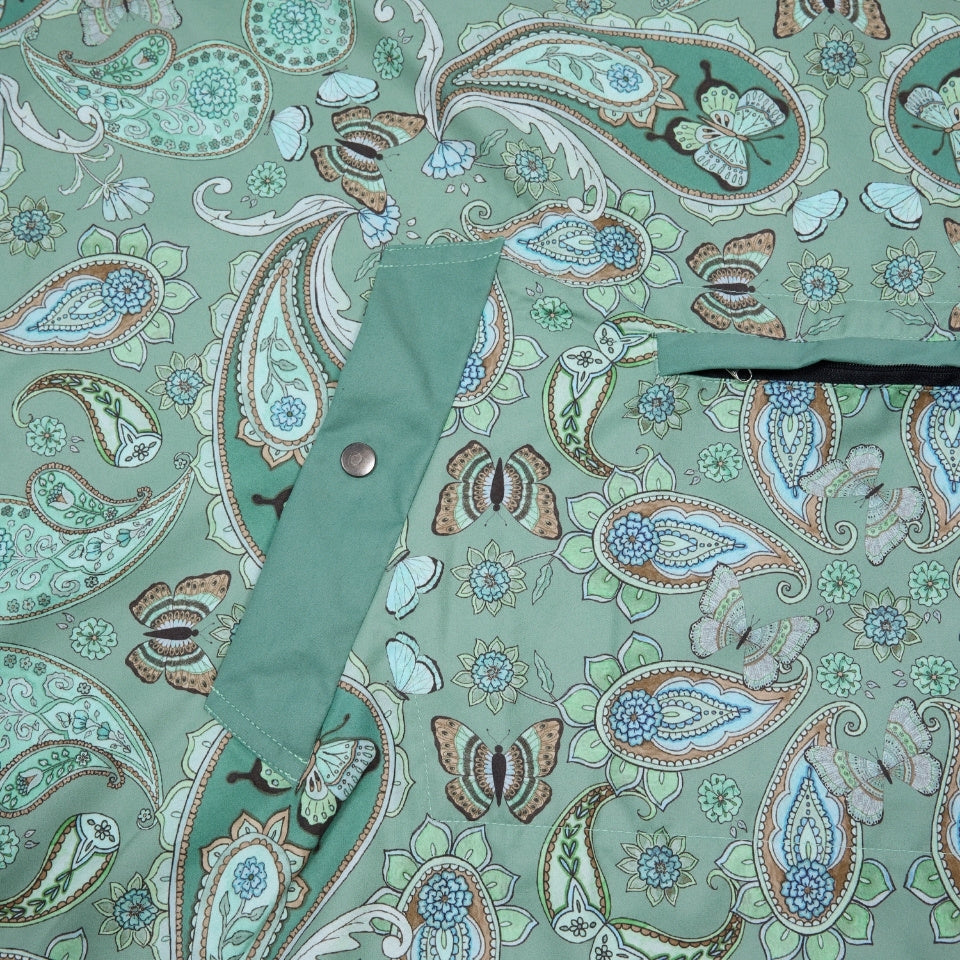 Adult poncho with pockets phone