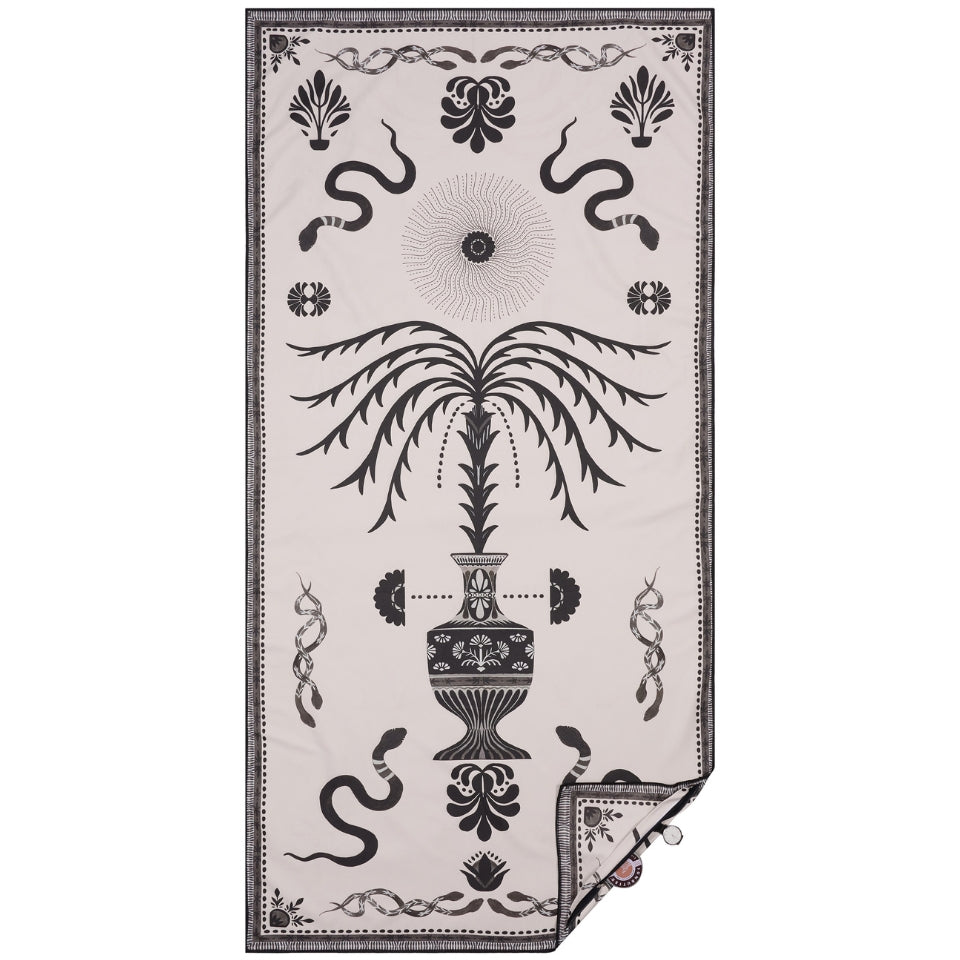 Tall Forbidden Palms - Sand Free Beach Towel