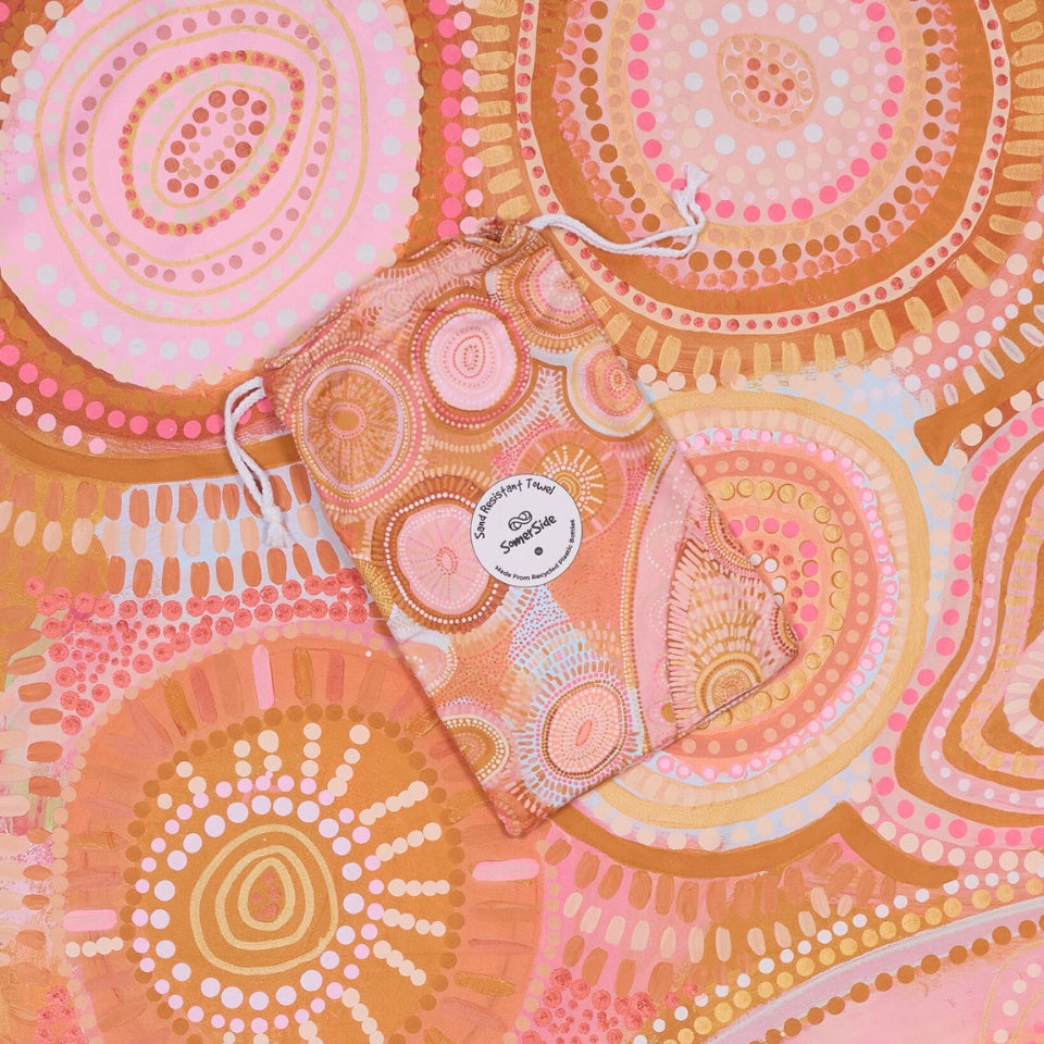 colourful beach towel extra large