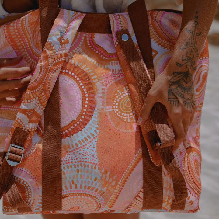 convertible multipurpose luminous everyday beach bag