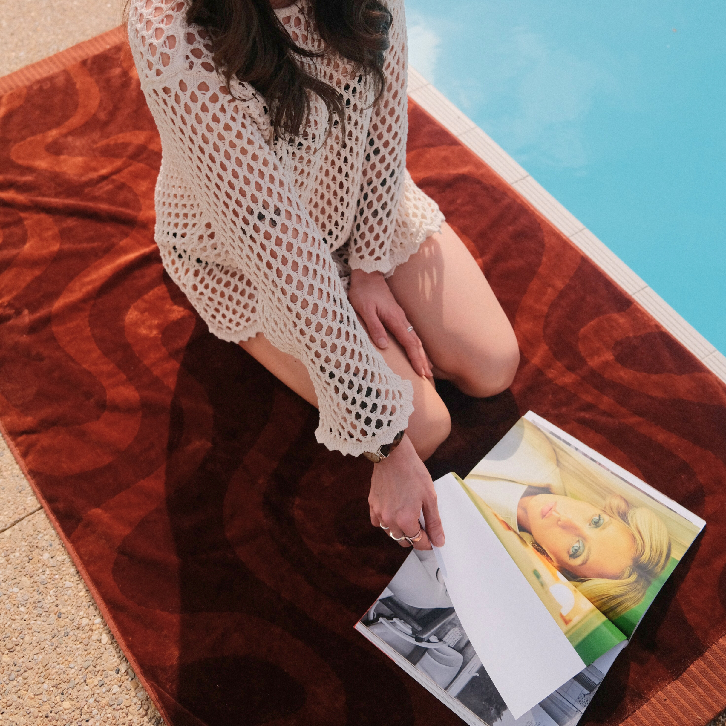 Sundown - Cotton Beach Towel