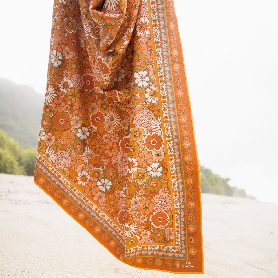 Golden Hour Premium Beach Towel Beach Towels SomerSide
