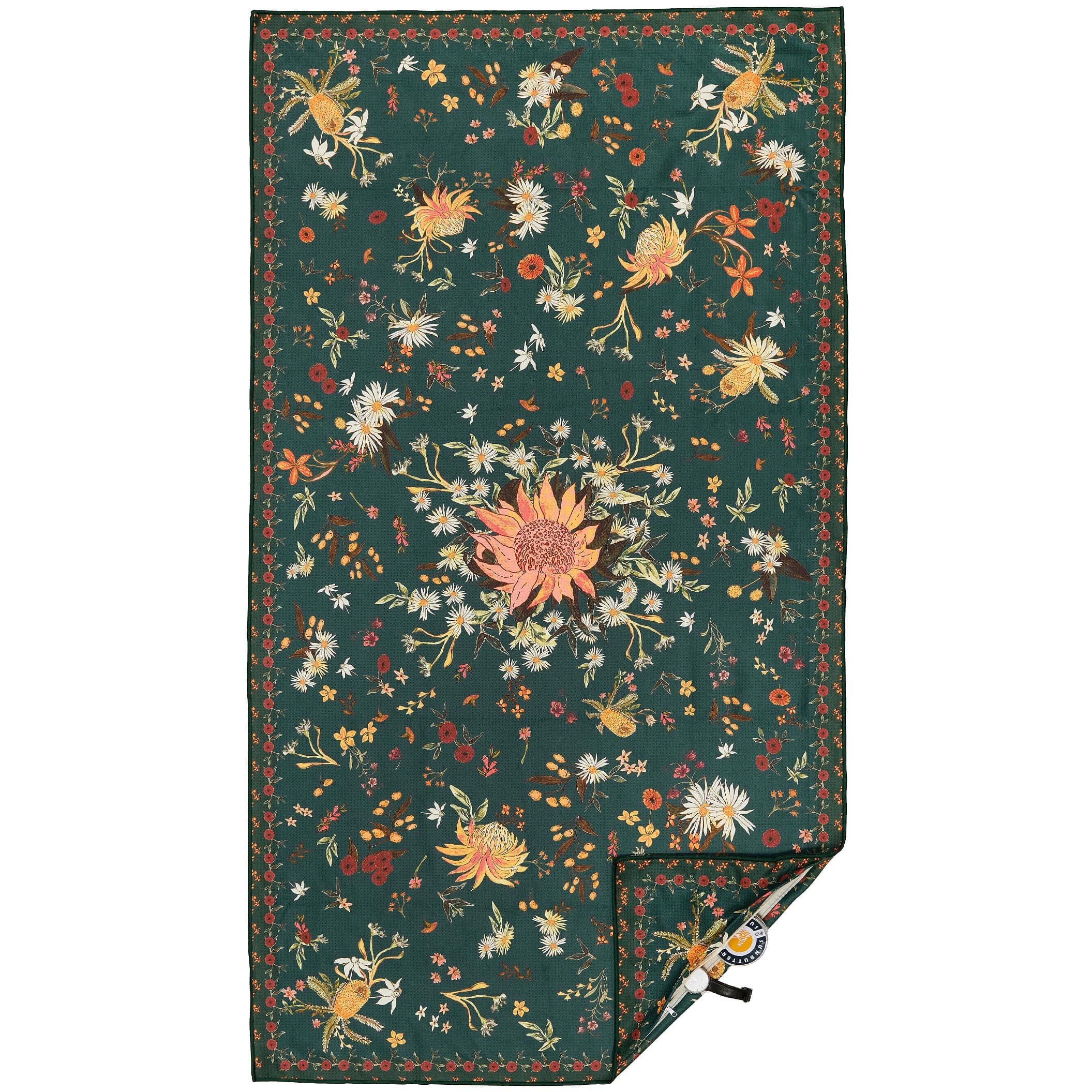 Native Botanical Premium Beach Towel Beach Towels SomerSide