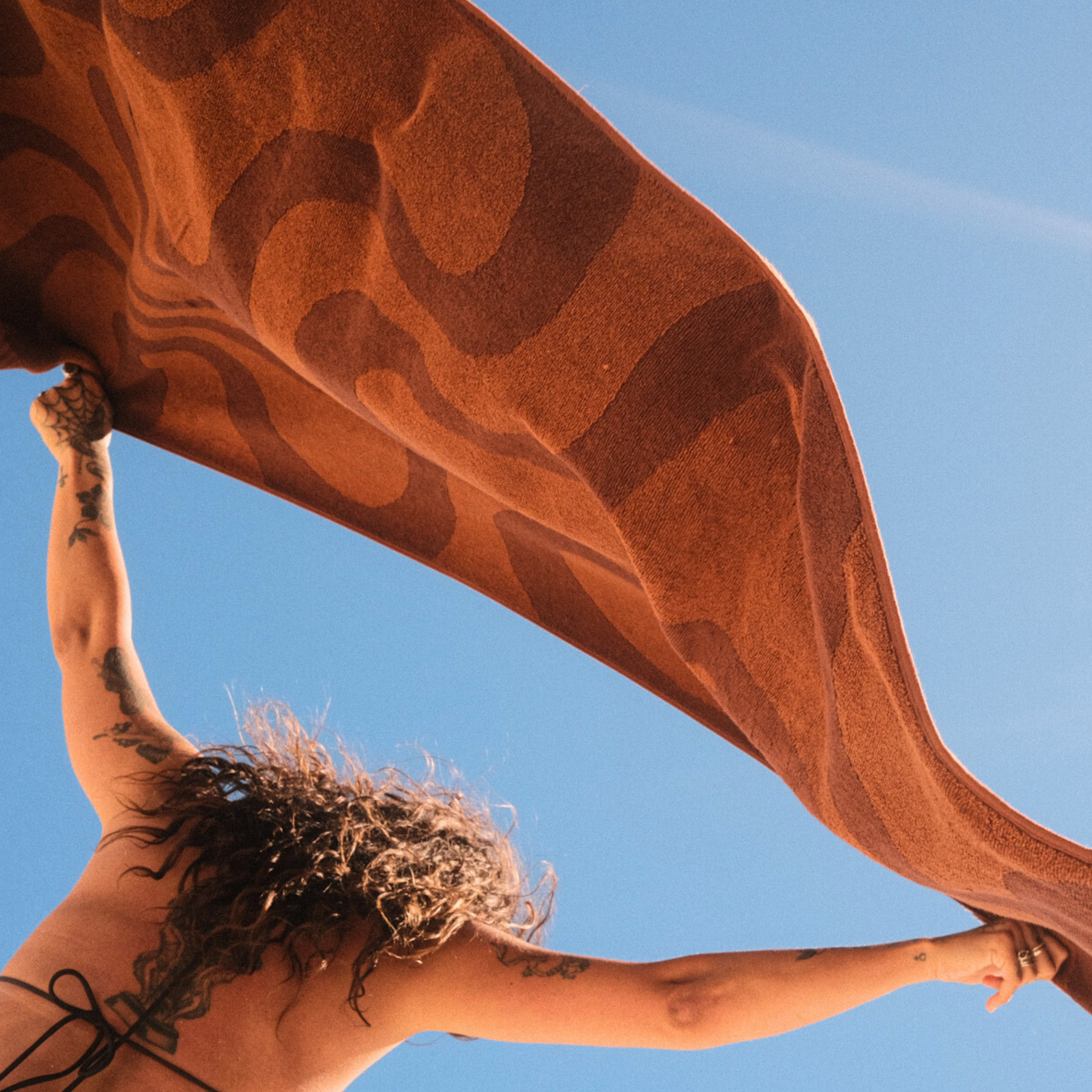 Sundown - Cotton Beach Towel