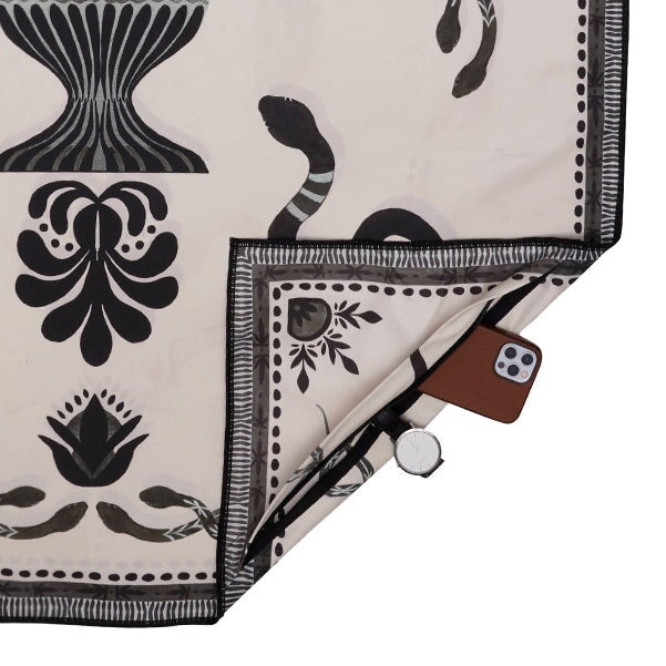 Tall Forbidden Palms Beach Towel Beach Towels SomerSide