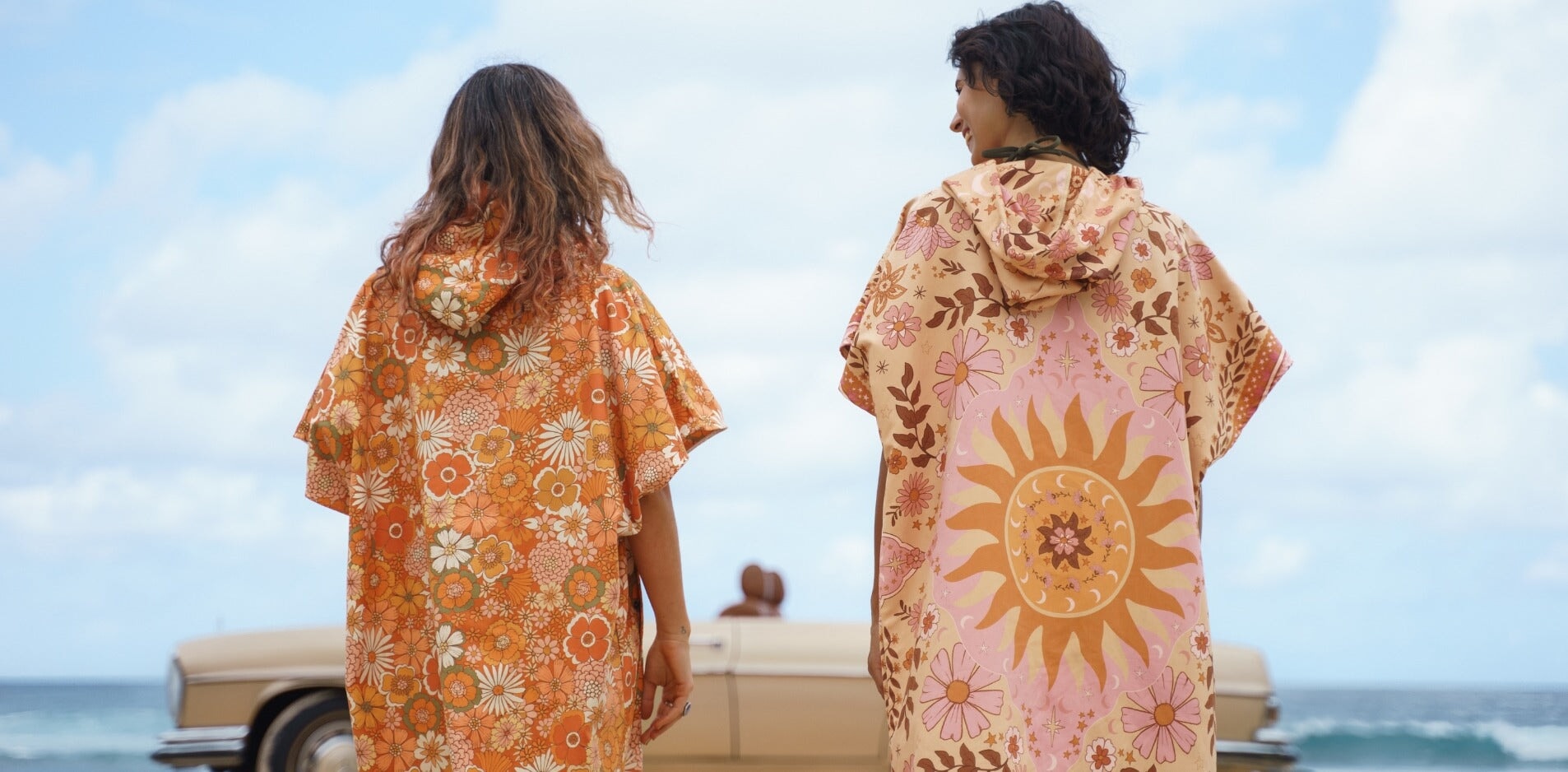 Hooded Beach Ponchos