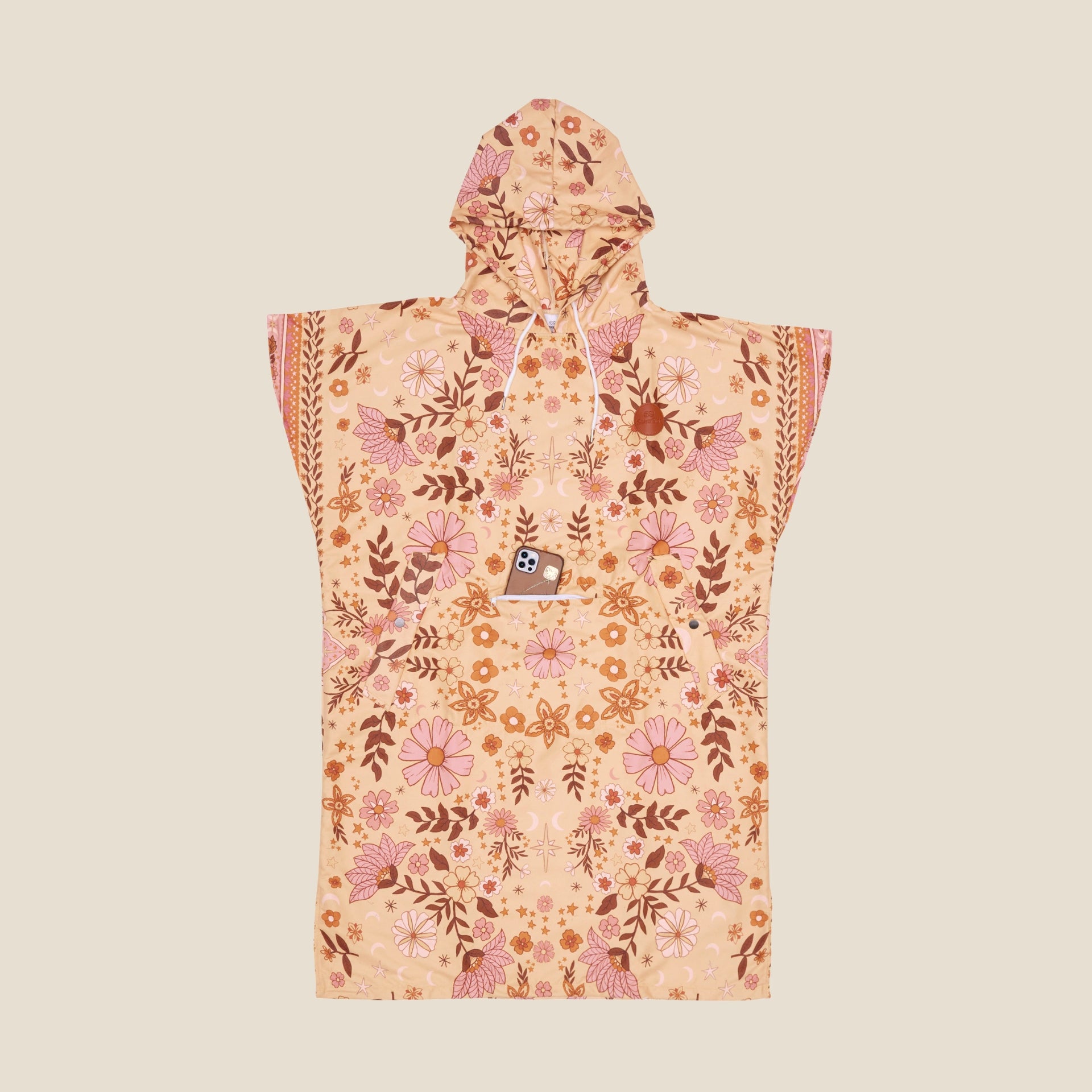 Boho Sun Beach Towel Poncho