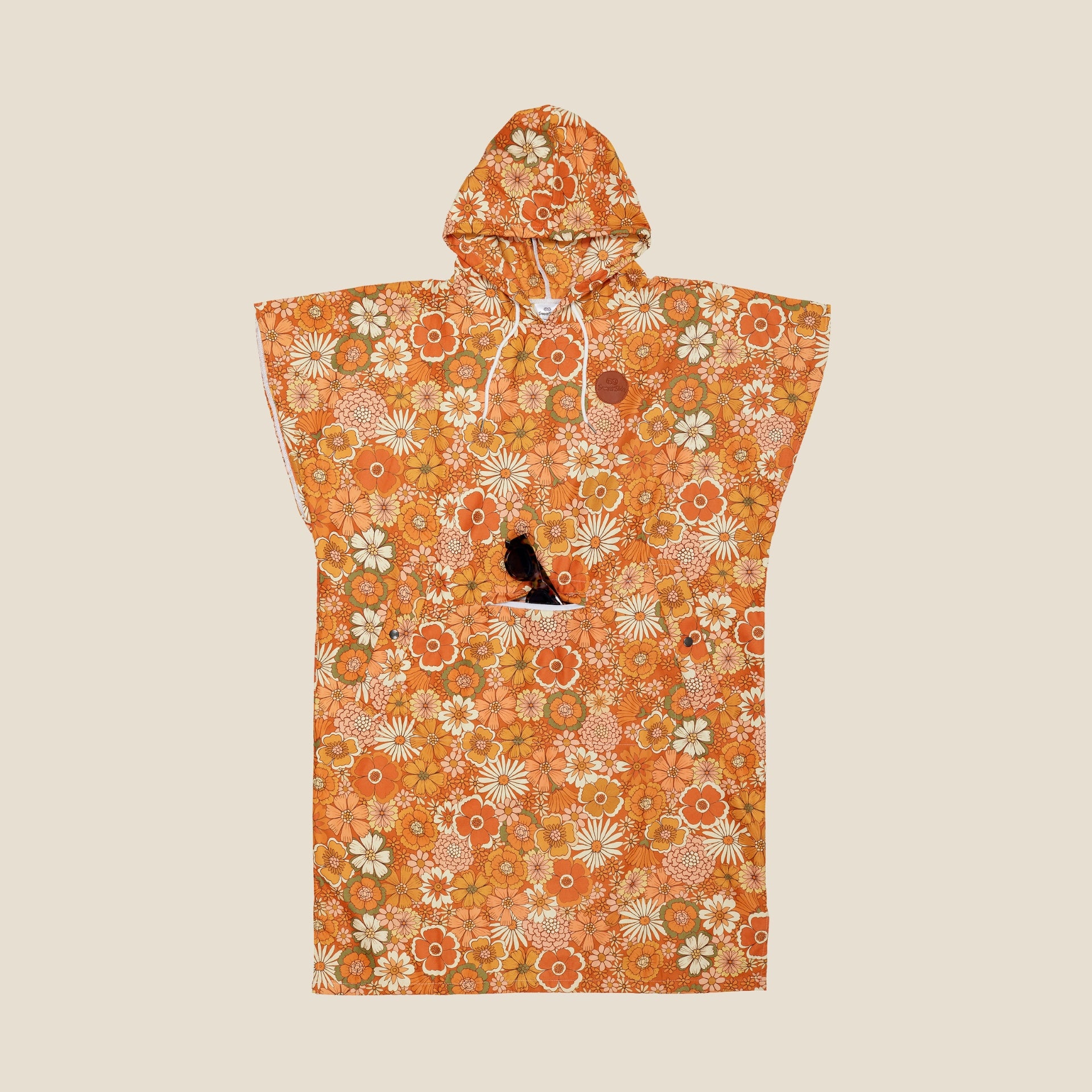 Golden Hour Changing Beach Poncho