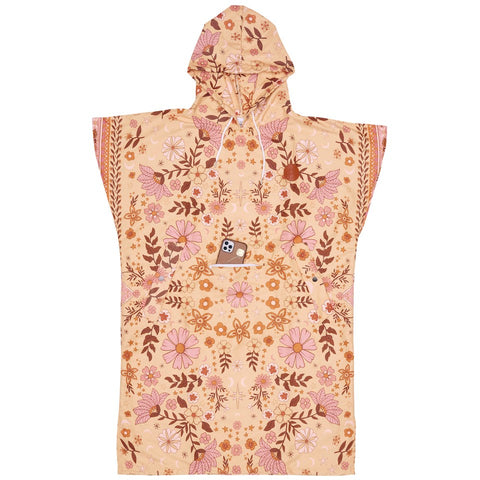 Boho Sun Beach Towel Poncho