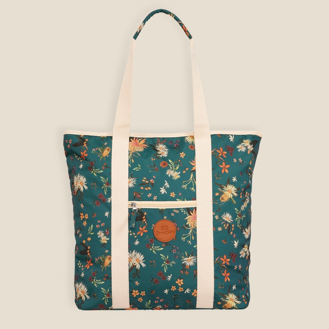 Native Botanical Beach Bag