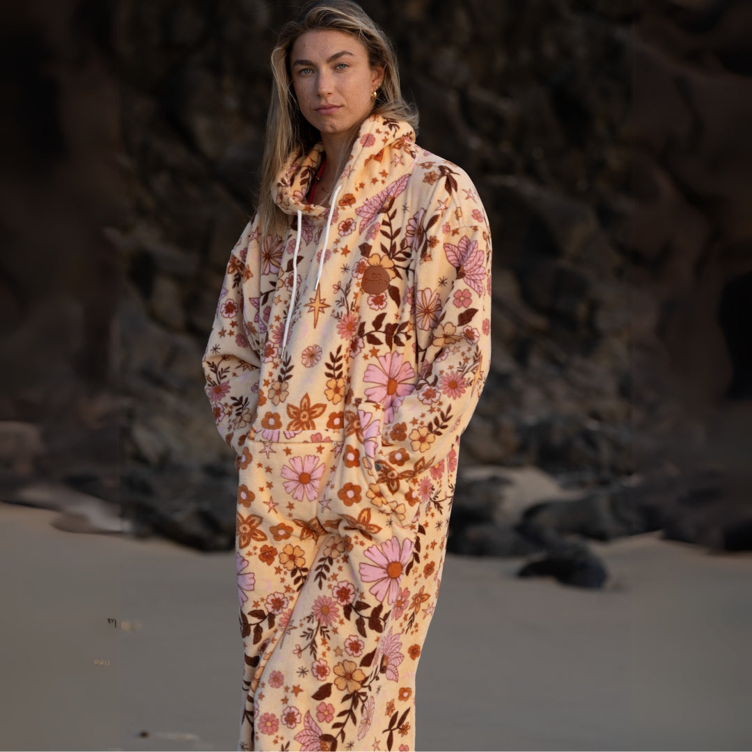 Boho Sun Changing Towel Poncho (Long Sleeve)