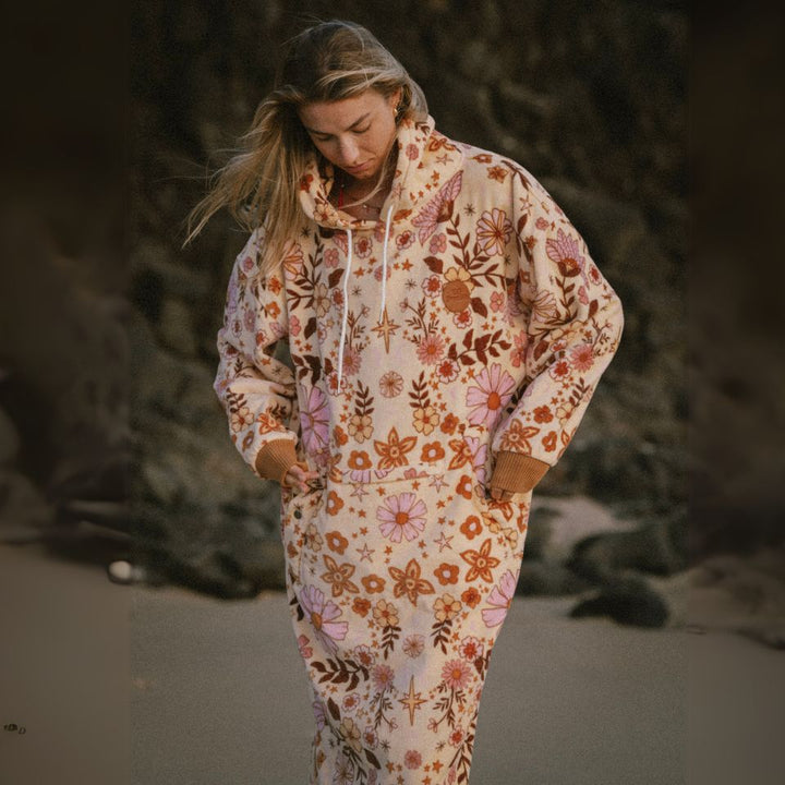 Boho Sun Changing Towel Poncho (Long Sleeve)