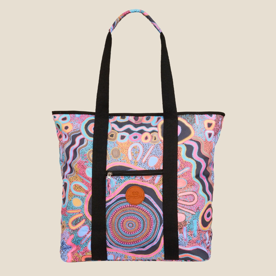 Camping Under The Moonlight Beach Bag *FINAL SALE
