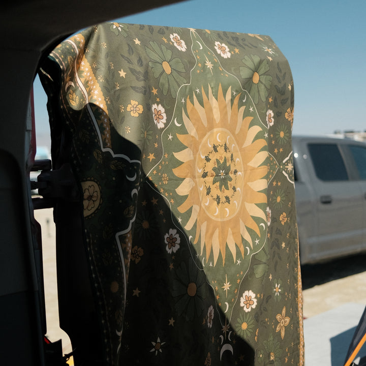 Tall Sun In Bloom - Sand Free Beach Towel