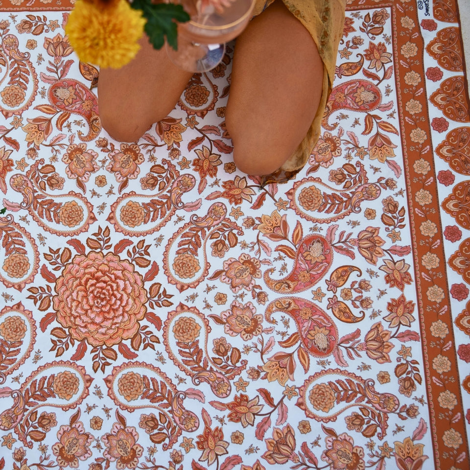 Ginger Morning Luxurious Beach Towel
