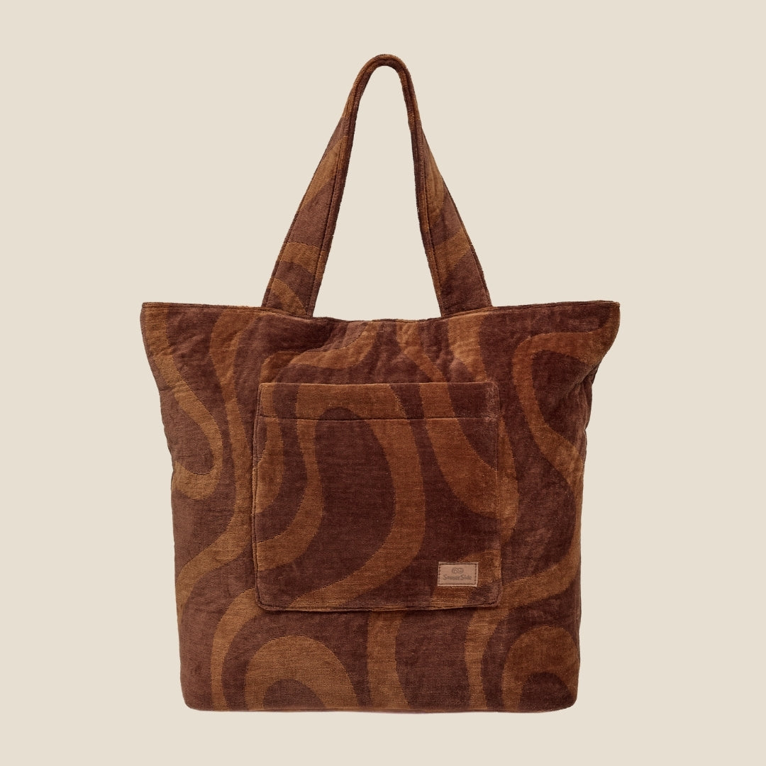 Sundown - Terry Towelling Beach Bag
