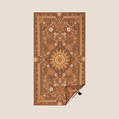 Boho Sun Brown - Sand Free Beach Towel