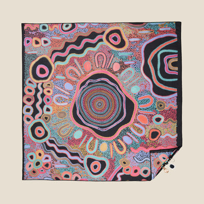 XL Camping Under The Moonlight - Sand Free Beach Towel *FINAL SALE