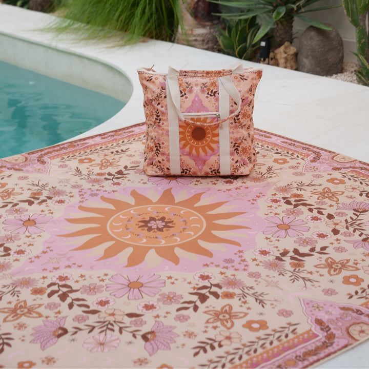 Holiday beach set boho pink