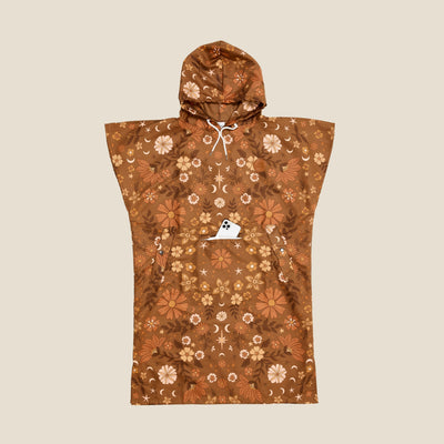Boho Sun Brown Changing Poncho *FINAL SALE