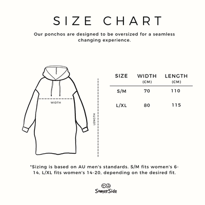 Serpent Changing Hooded Towel (Long Sleeve) *FINAL SALE