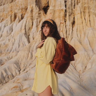 Sundown - Terry Towelling Beach Bag