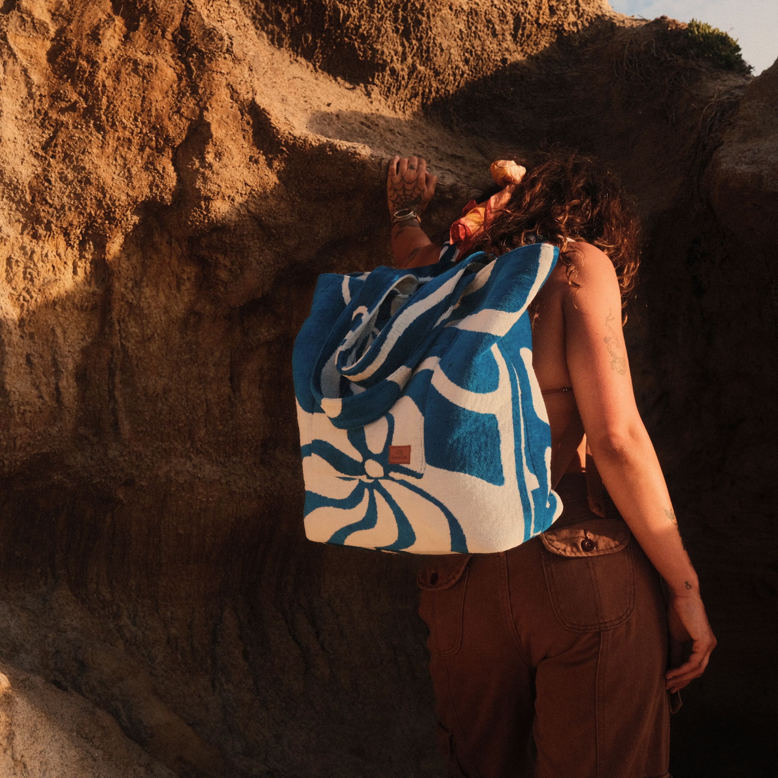 Drift - Terry Towelling Beach Bag *PRE-ORDER