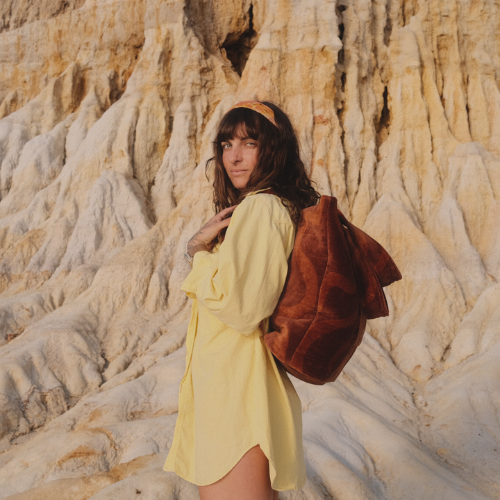 Sundown - Terry Towelling Beach Bag