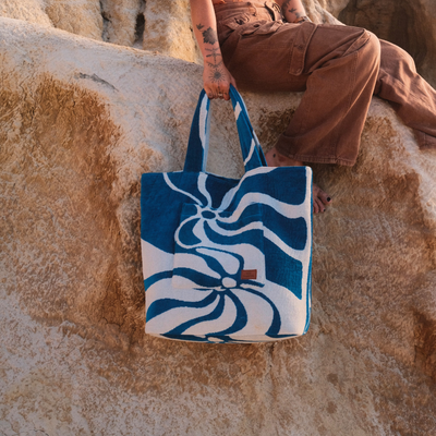 Drift - Terry Towelling Beach Bag