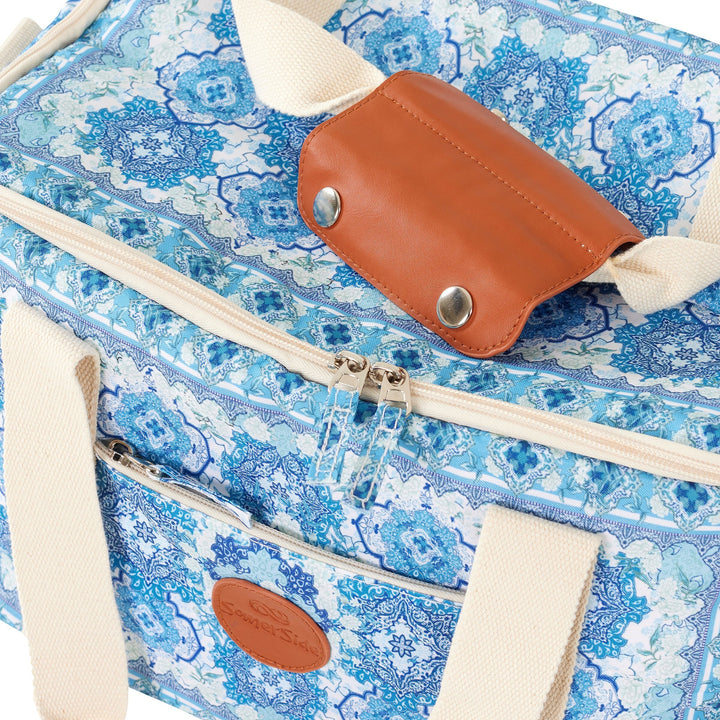 Moroccan Vintage Blue Cooler Bag Cooler bag SomerSide 