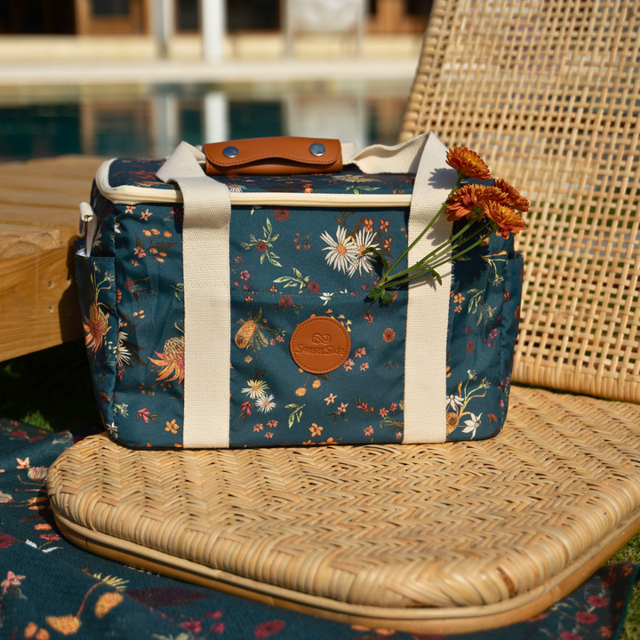 native wildflower cooler pattern pretty