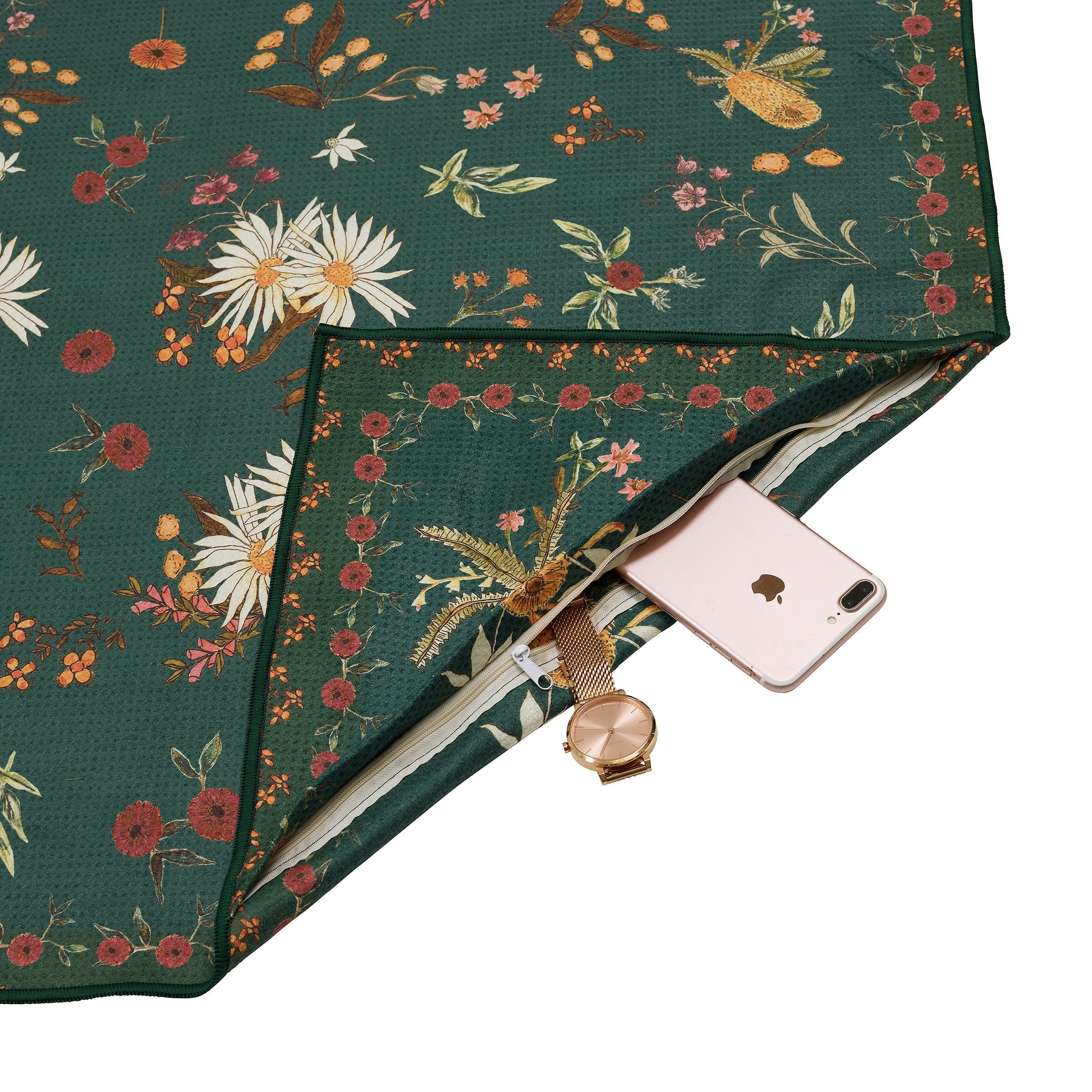 Native Botanical Premium Beach Towel Beach Towels SomerSide 