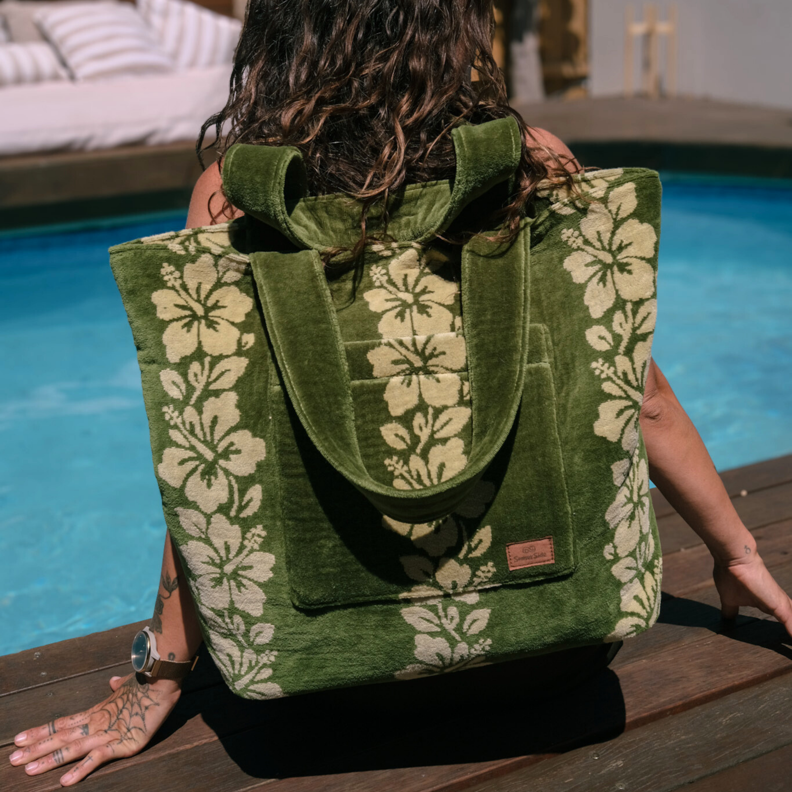 Paradiso - Terry Towelling Beach Bag