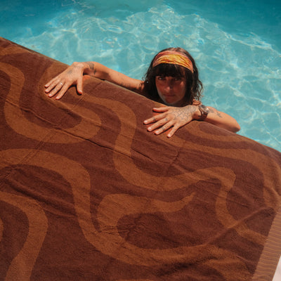 Sundown - Cotton Beach Towel