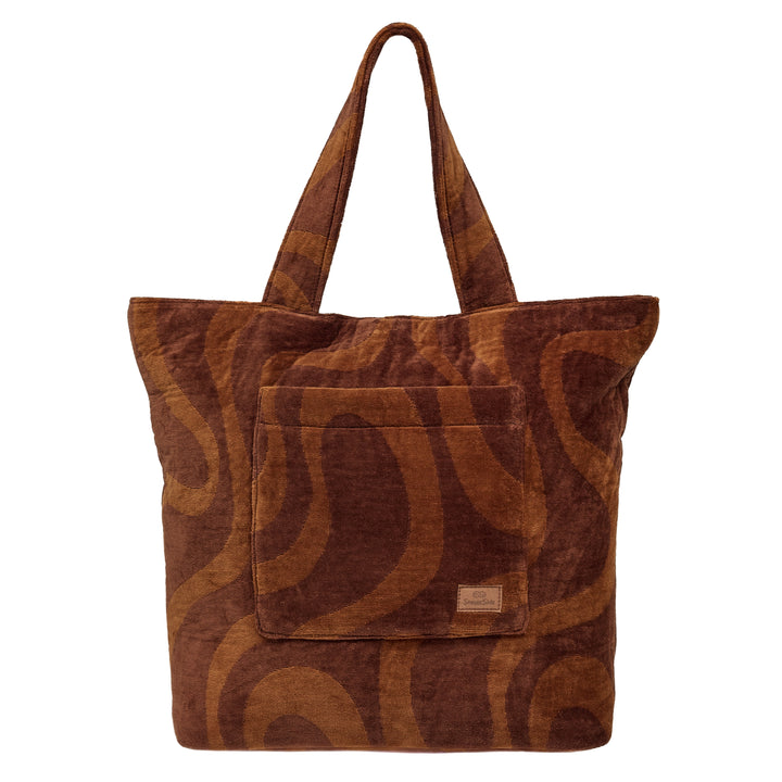 Sundown - Terry Towelling Beach Bag