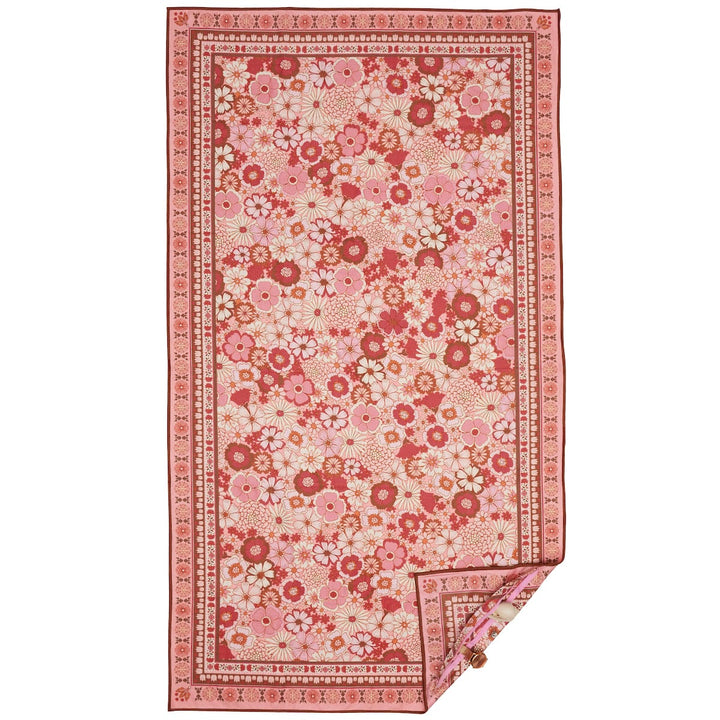 Sunset Blush Premium Beach Towel Beach Towels SomerSide 