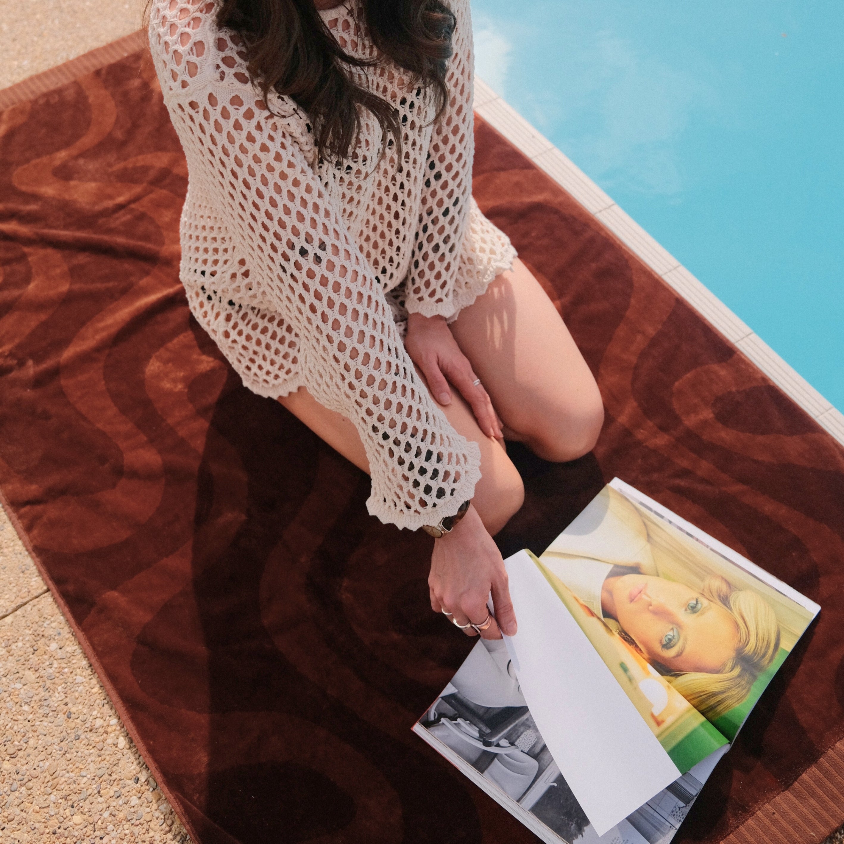 Sundown - Cotton Beach Towel