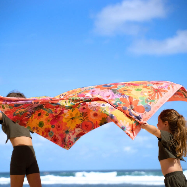 XL Daisy Chain Beach Towel Beach Towels SomerSide 